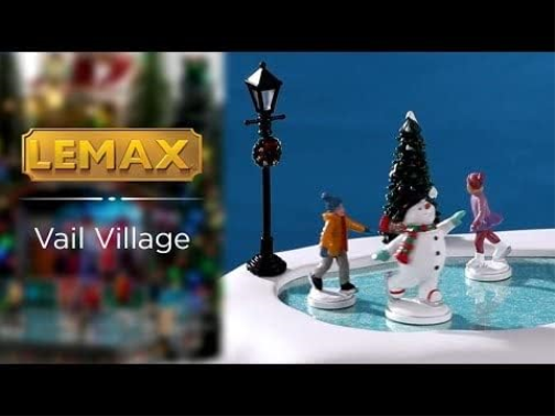 Lemax - Vail Village - Accessory: Frosty Goes Ice Skating - (24951) /Xmas