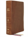 NET Bible, Full-notes Edition, Genuine Leather, Brown, Comfort Print