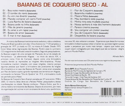 Baianas De Coqueiroseco - Baianas Voltam A Sorrir