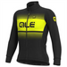 Alé Clothing Blend Solid LS Jersey Black/Yellow 3XL