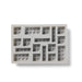 Lego Ice Cube Tray Light Gray