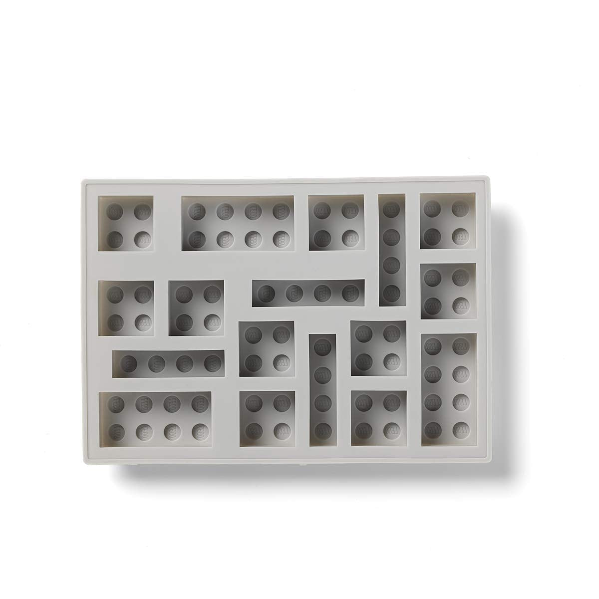Lego Ice Cube Tray Light Gray
