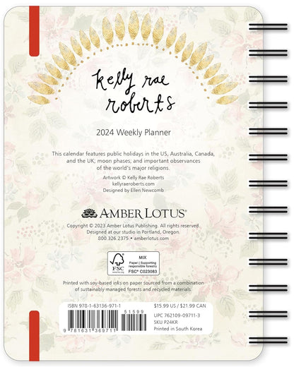 Kelly Rae Roberts Weekly Planner 2024