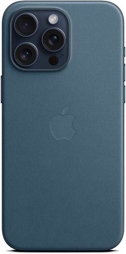 Apple - Back Cover For Mobile Phone - Magsafe Compatibility - Finewoven - Pacific Blue - For Iphone 15 Pro Max