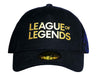 Difuzed Men's Gorra Yasuo League of Legends, Black, One Size