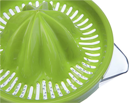 Emsa 507357 Superline citrus press,0.4 litres, transparent/green Transparent/Yellow