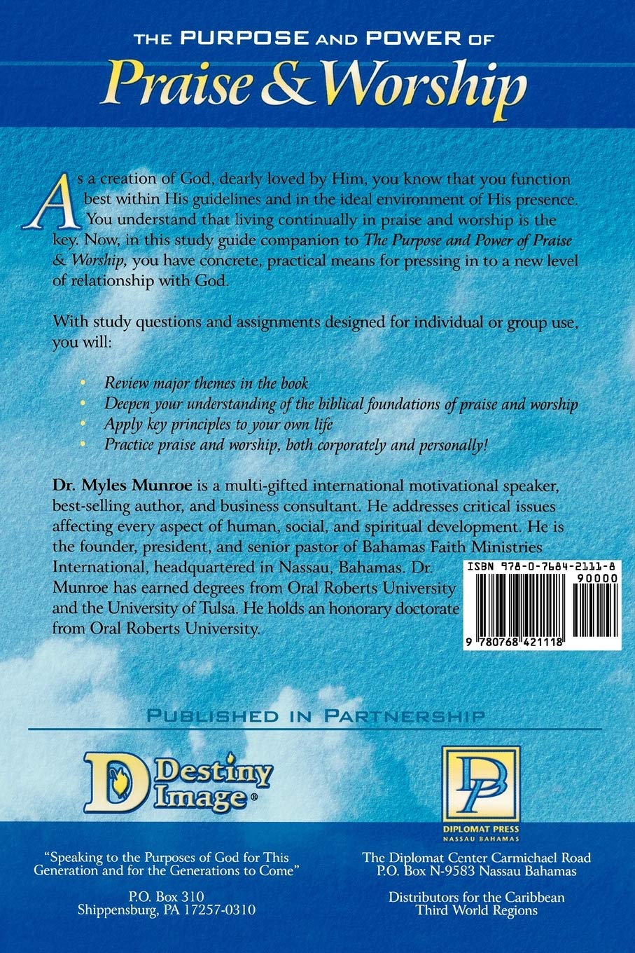 Purpose and Power of Praise and Worship (Study Guide)