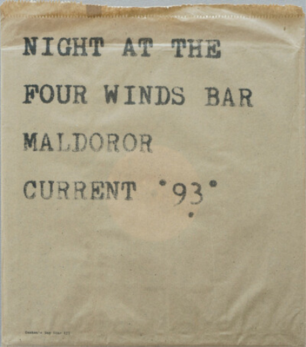 Night at the Four Winds Bar Maldoror