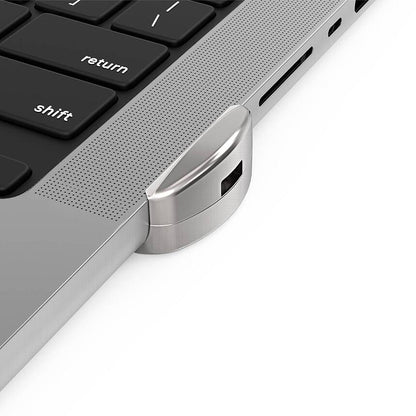 Compulocks Macbook Pro 14`` M1 & M2 Lock Adapter With Key Lock - Security Slot Lock Adapter - With Key Lock - For Apple M