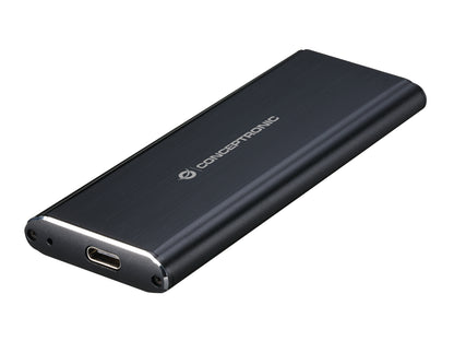 Conceptronic DDE01B storage drive enclosure SSD enclosure Black M.2