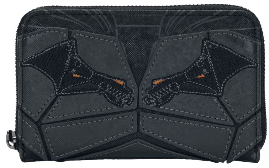 Batman Loungefly Batman Women's Purse Black / Anthracite Faux Leather Fan Merchandise Films Loungefly Standard Schwarz/Anthrazit