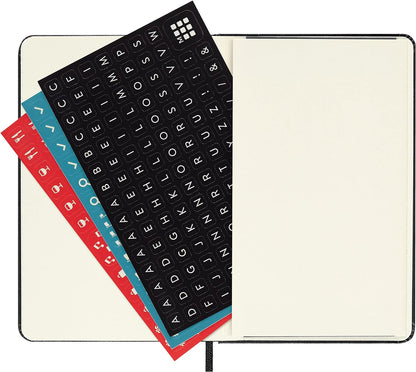 Moleskine Weekly Planner 2023, 12-Month Weekly Diary with Vertical Layout, Weekly Vertical Planner, Hard Cover, Pocket Size 9 x 14 cm, Colour Black Pocket Black