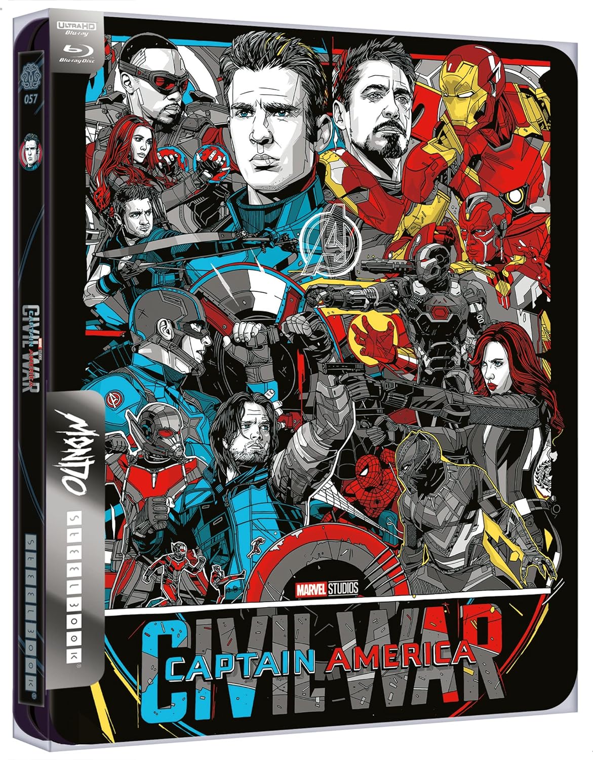 Captain america 3 : civil war 4k ultra hd