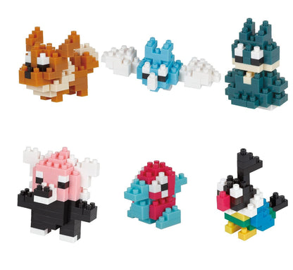 nanoblock - Pokemon Type Normal Set 1, mininano Series Pokemon Pokemon Type Normal Vol. 1