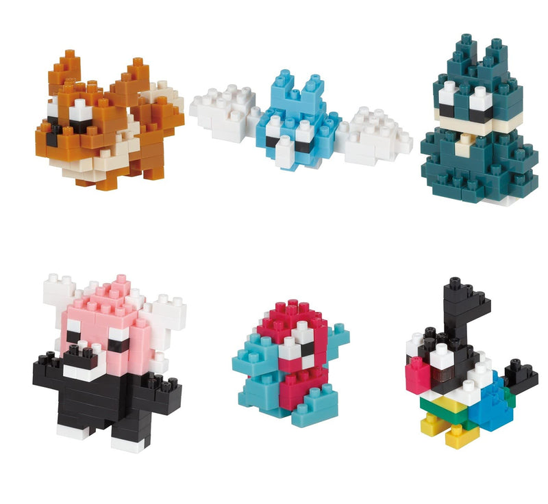 nanoblock - Pokemon Type Normal Set 1, mininano Series Pokemon Pokemon Type Normal Vol. 1