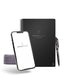 Bic - Rocketbook Fusion Letter A4 Reusable Smart Notebook 42 Multi-Format Style Pages Black 505467
