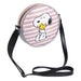 SNOOPY - Faux Leather Handbag 18x18x5cm