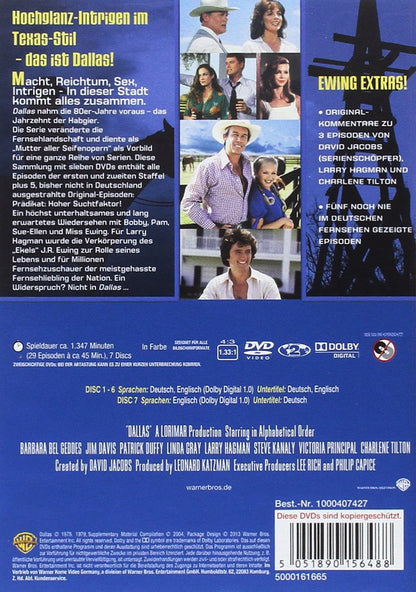 Dallas - Die komplette erste und zweite Staffel [7 DVDs]