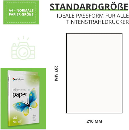 Colorway Glossy A4 180Gsm Photo Paper 50 Sheets