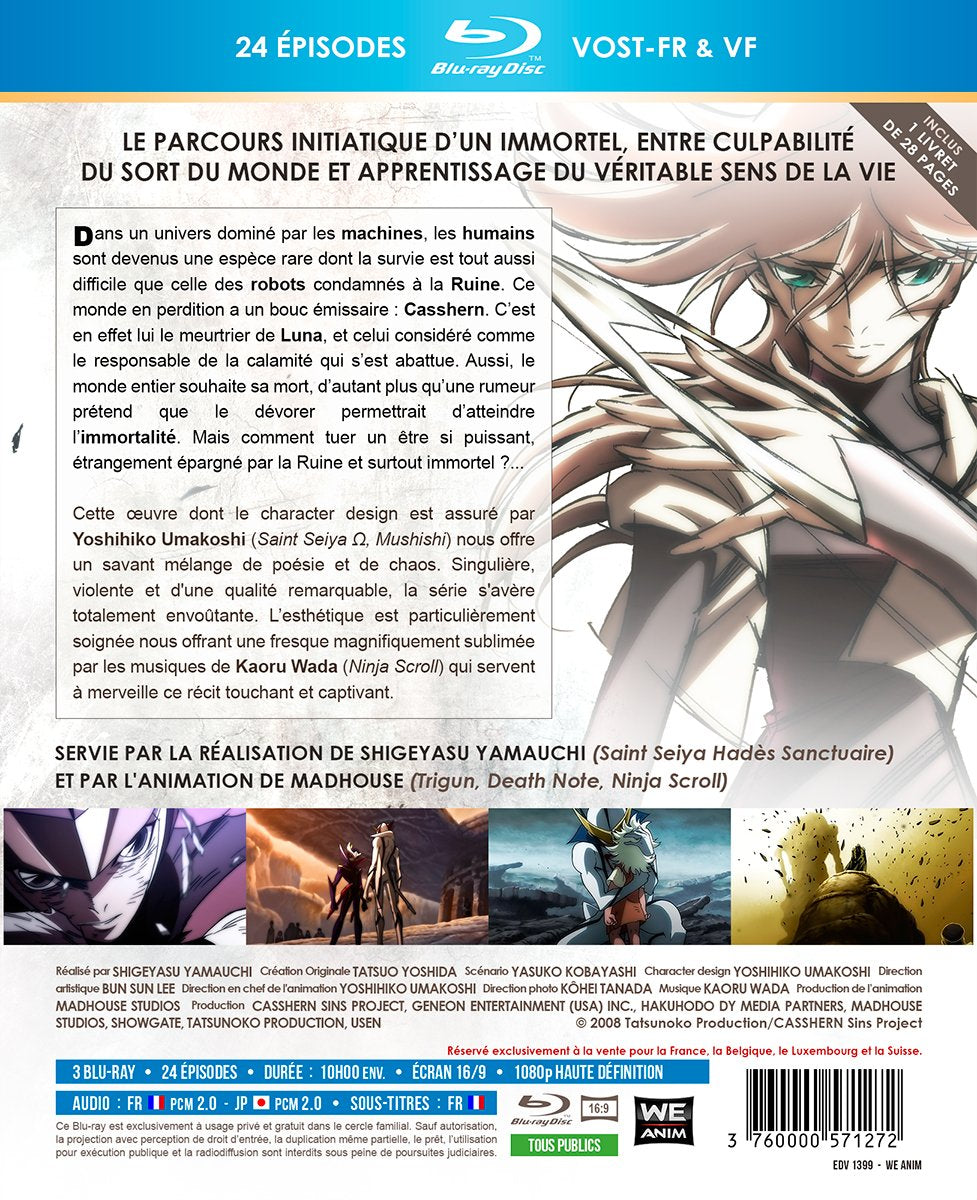 Unbekannt CASSHEM SINS - Intégrale - Coffret Blu-Ray+Livret - Edition Saphir