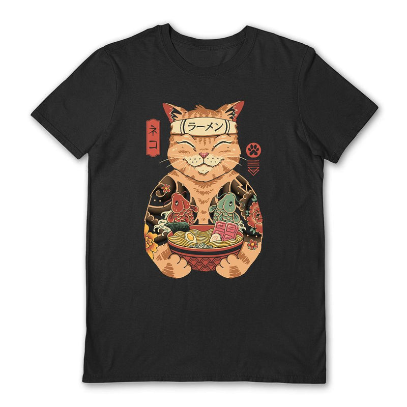 VINCENT TRINIDAD (CATANA RAMEN) BLACK UNISEX T-SHIRT SMALL