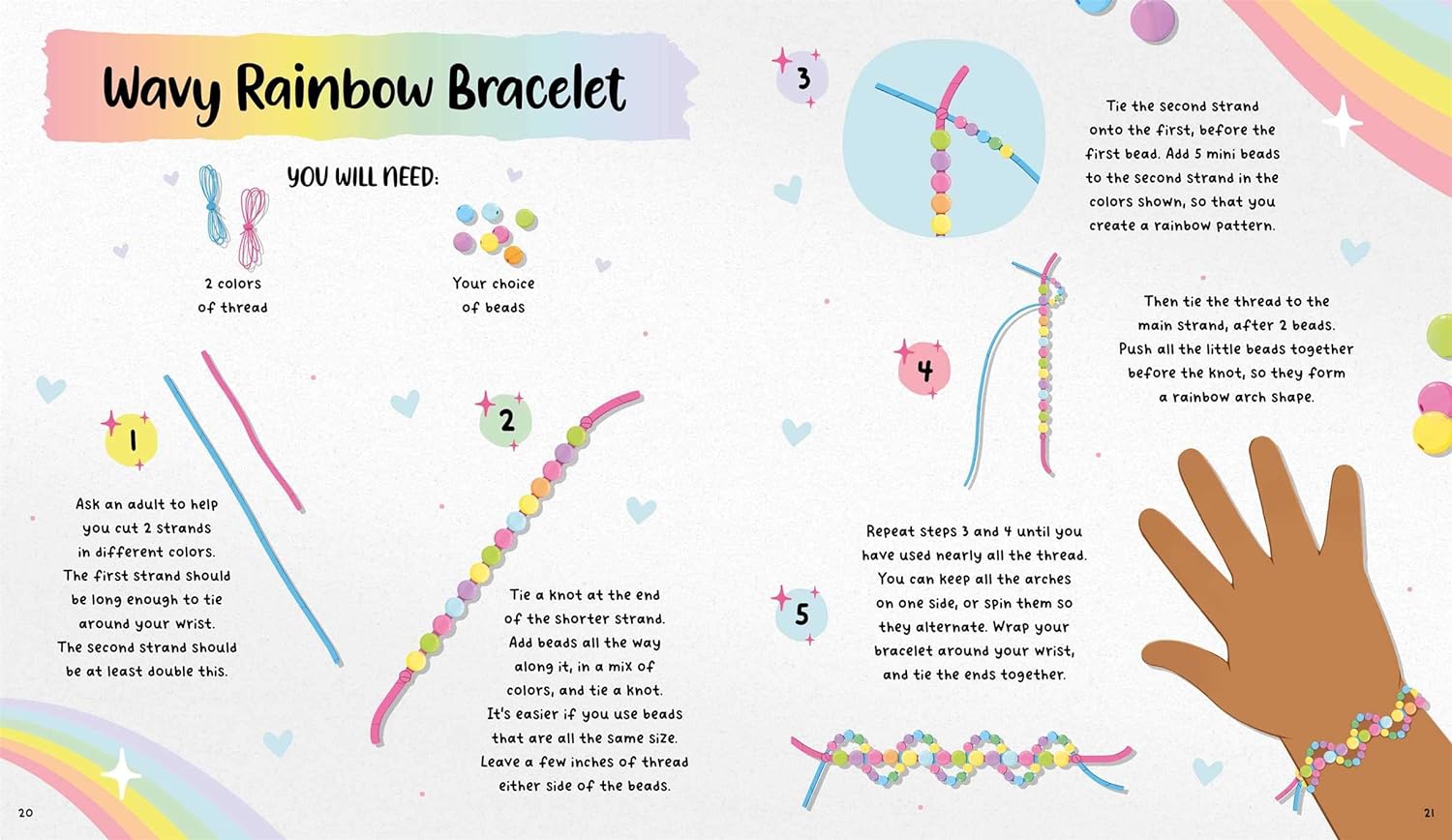 Hearts and Rainbows, Beads and Charms