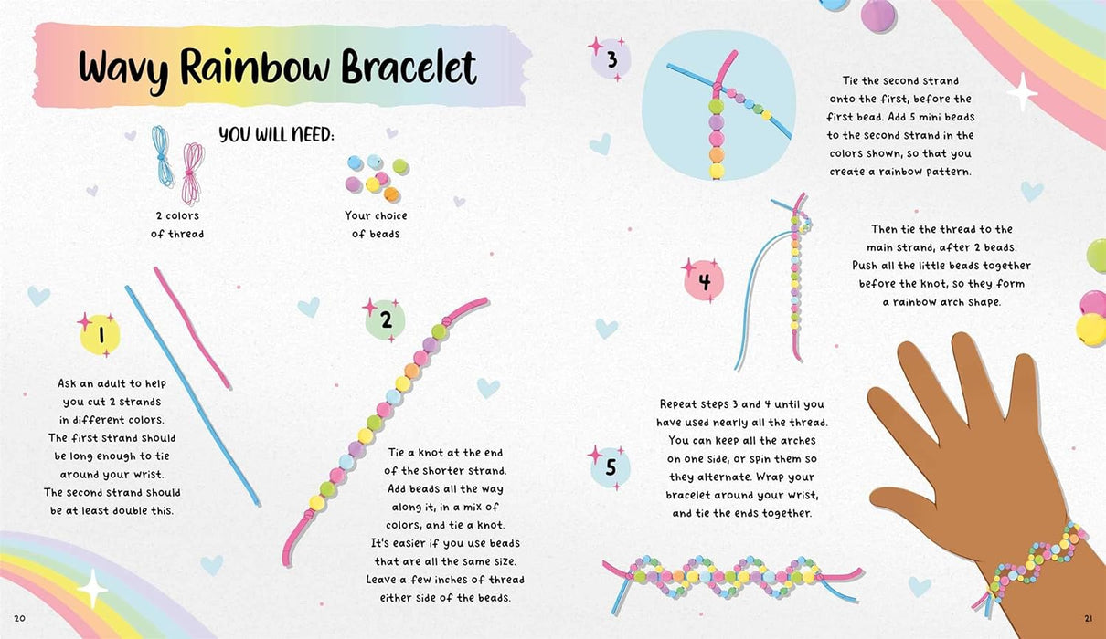 Hearts and Rainbows, Beads and Charms