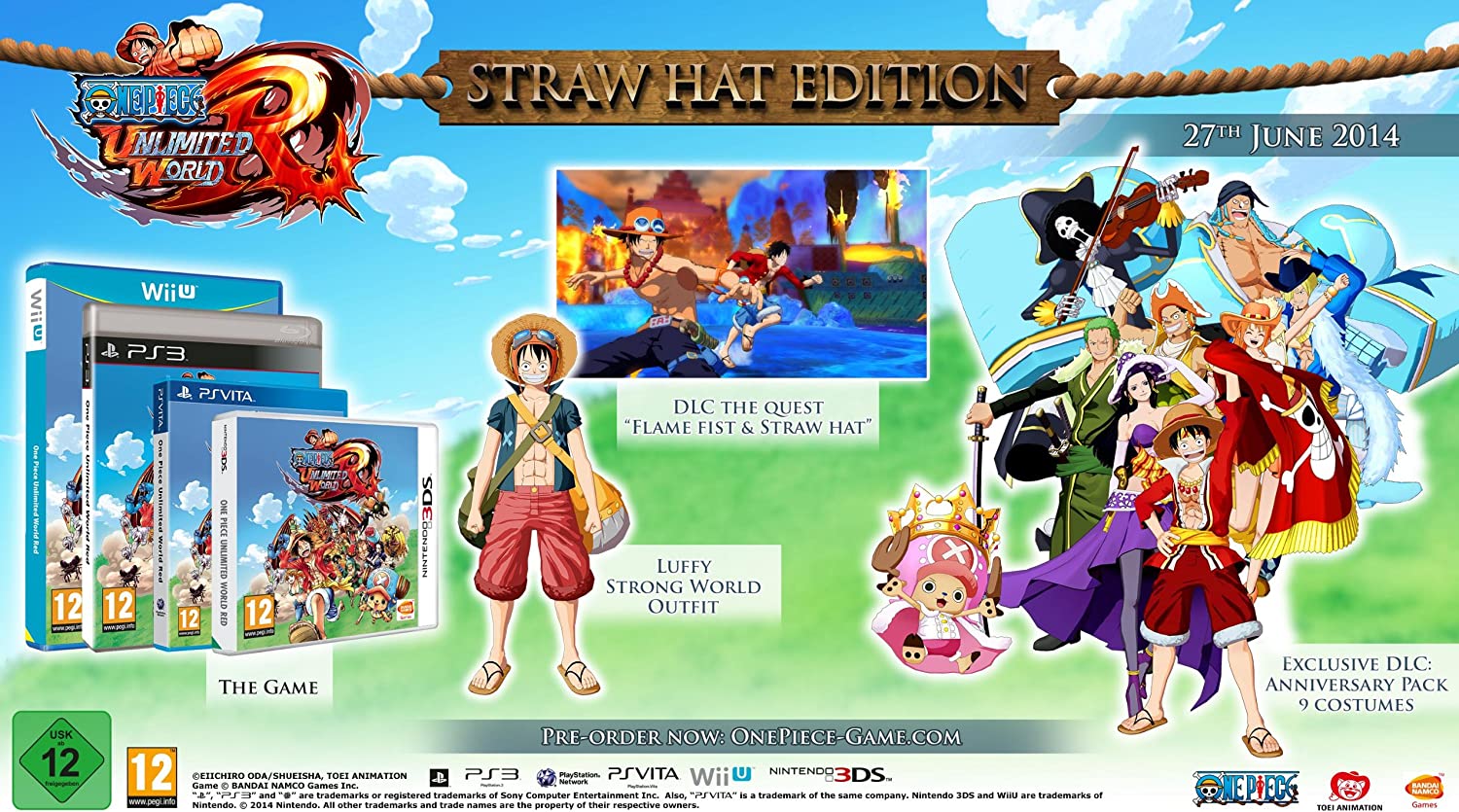 One Piece Unlimited World Red: Straw Hat Edition (PS3) PlayStation 3
