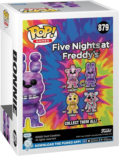 Funko POP! Games: Five Nights At Freddy's (FNAF) TieDye - Bonnie the Rabbit - Collectable Vinyl Figure - Gift Idea - Official Merchandise - Toys for Kids & Adults - Video Games Fans