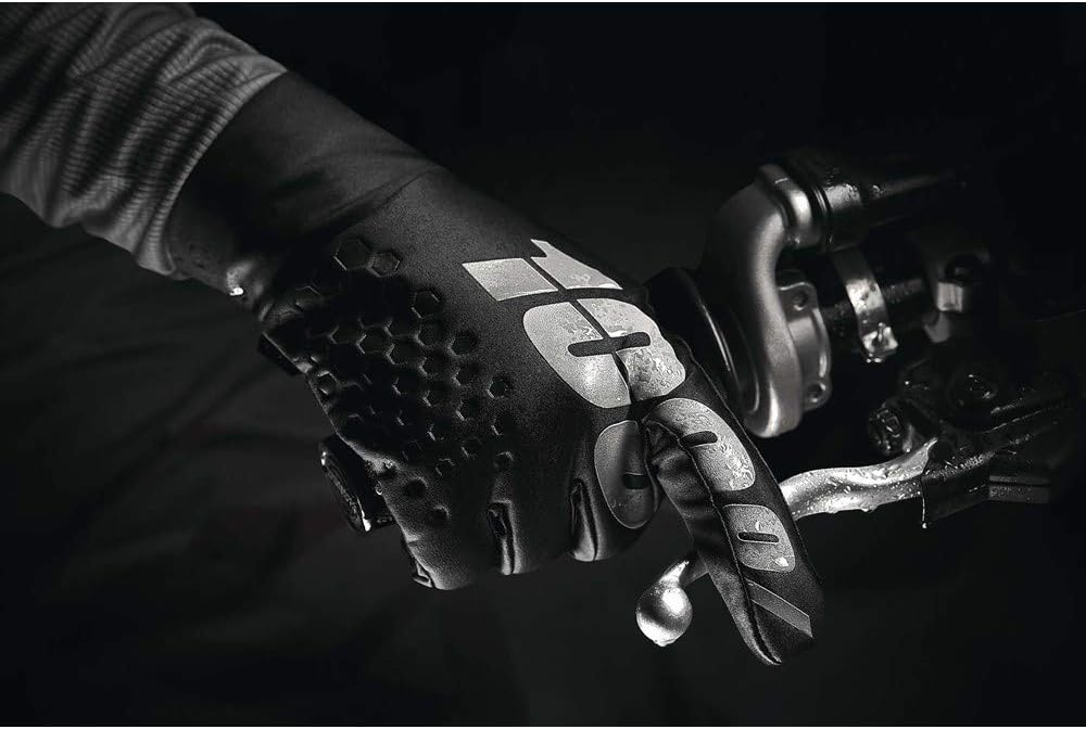 100% Brisker Cold Weather Glove Black / Grey L