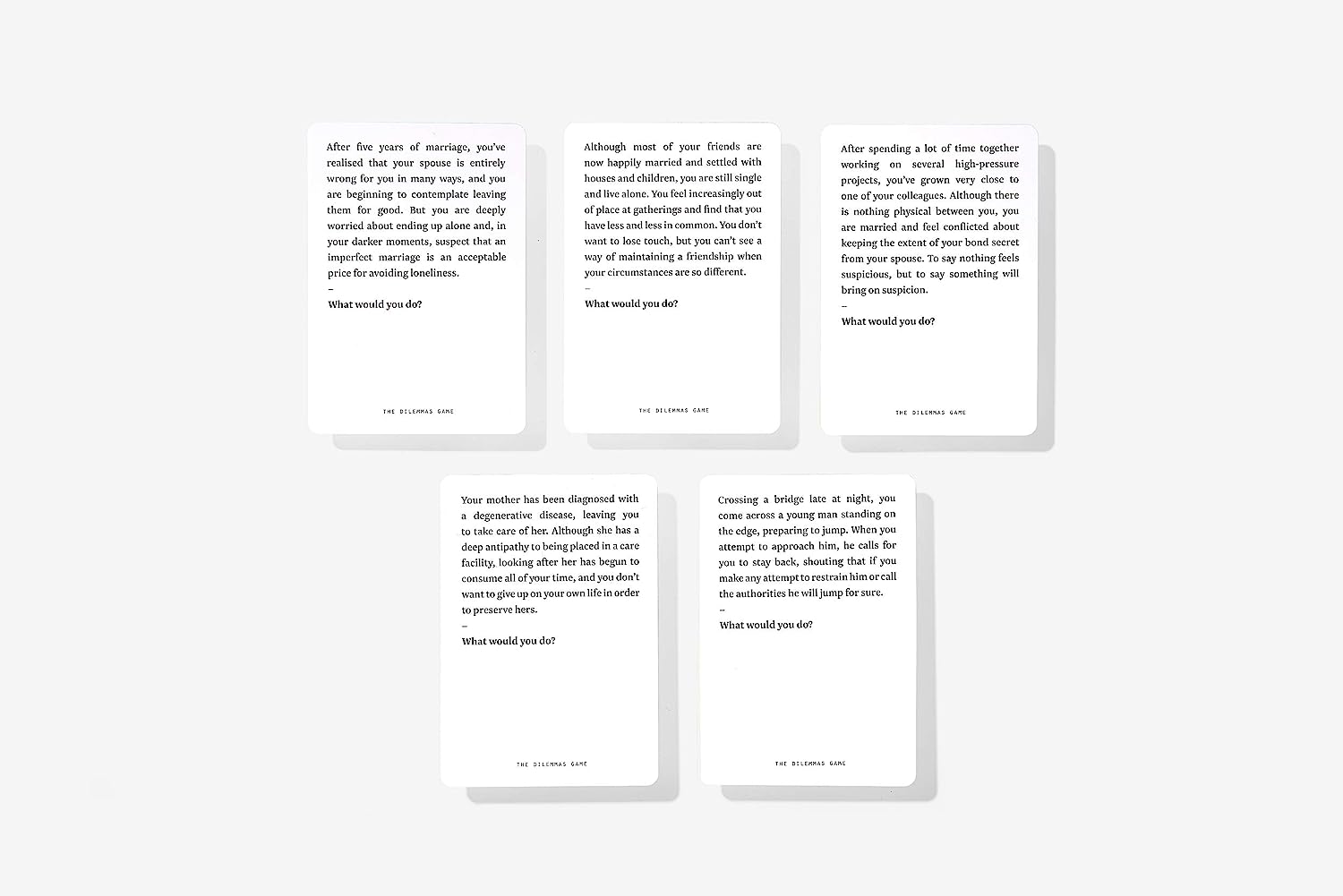 The School Of Life - The Dilemmas Game