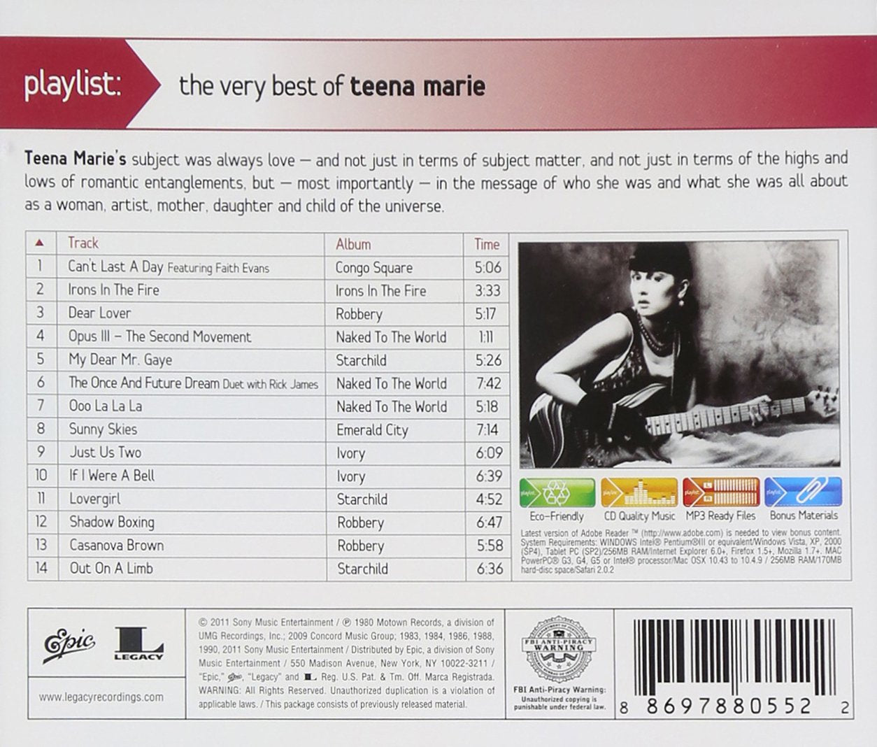 Playlist: The Very Best of Teena Marie