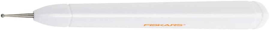 Fiskars Stylus Folding Pen, For Creating 3D Shapes, Weight: 40 g, Plastic, White, 1059569