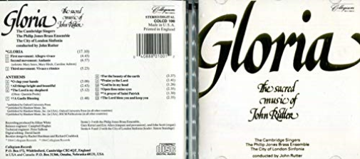 Gloria: Sacred Music of John Rutter