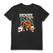 HILLARY WHITE (HOUSE TIGER) BLACK UNISEX T-SHIRT