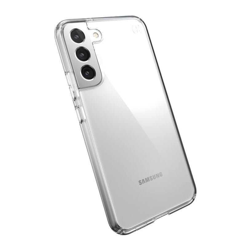 Speck Products Presidio Perfect Clear Samsung Galaxy S22+ Case, Clear/Clear Clear Presidio Perfect Clear Case