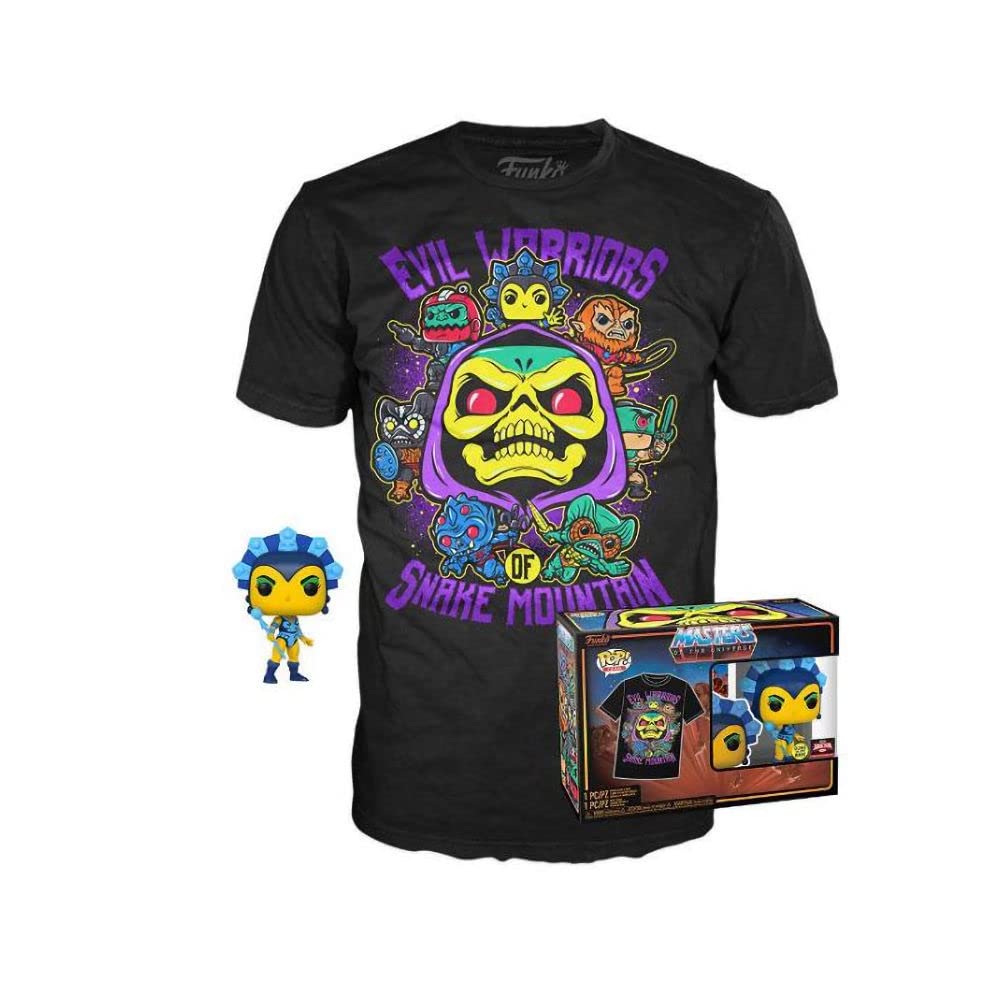 Funko Asst. POP & Tee: Motu - Evil Lyn(GW) - M