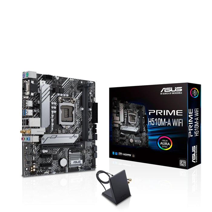 ASUS PRIME H510M-A WIFI MATX+GLN+U2.0+M2 SATA6+2XDDR4 H510 PRIME H510M-A WIFI
