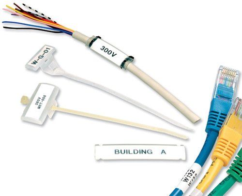 Dymo Rhino Nylon Tape 12Mm Blk/Wht