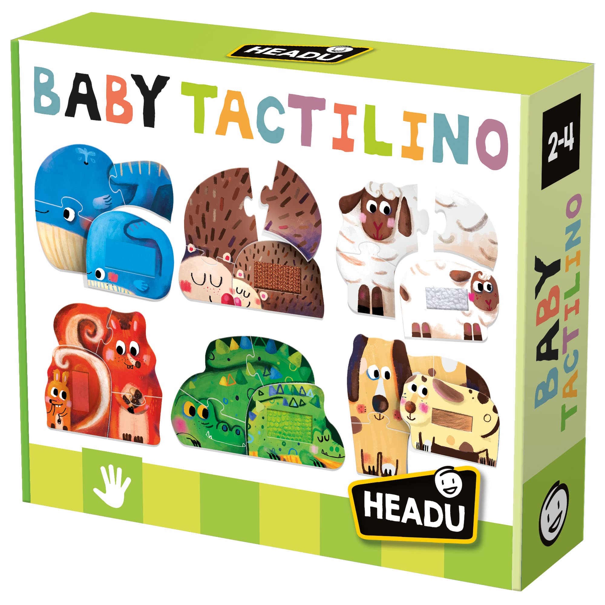 Headu Baby Tactilino MU53573 Educational Toy for Kids, Boys, and Girls Ages 2 to 4 Years Old