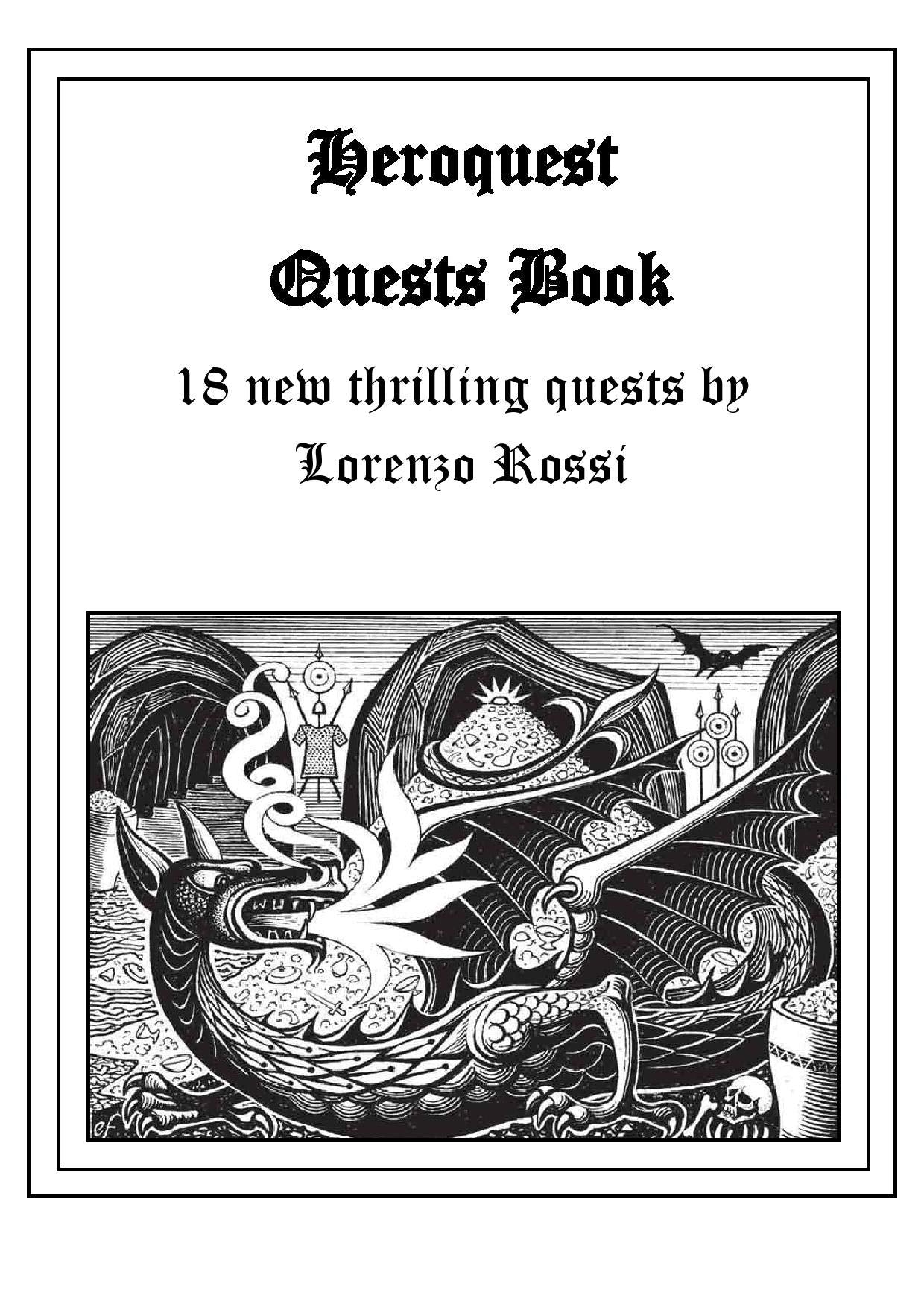 Heroquest - Quests book