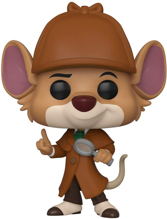Funko POP! Disney: Mouse Detective-Basil Of Baker Street MouseDetective - the Great Mouse Detective - Collectable Vinyl Figure - Gift Idea - Official Merchandise - Toys for Kids & Adults POP Detective Basil