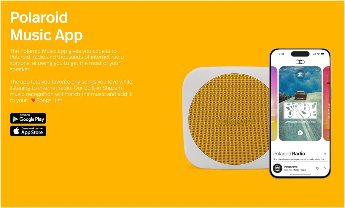 P1 Music Player - Yellow