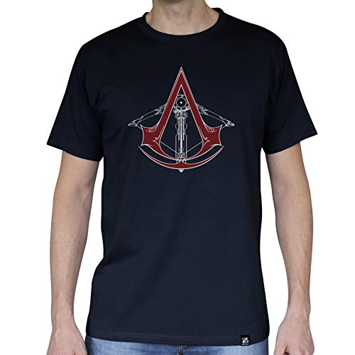 Assassin's Creed AC5 Men's Crossbow T-Shirt MC Navy Basic XS