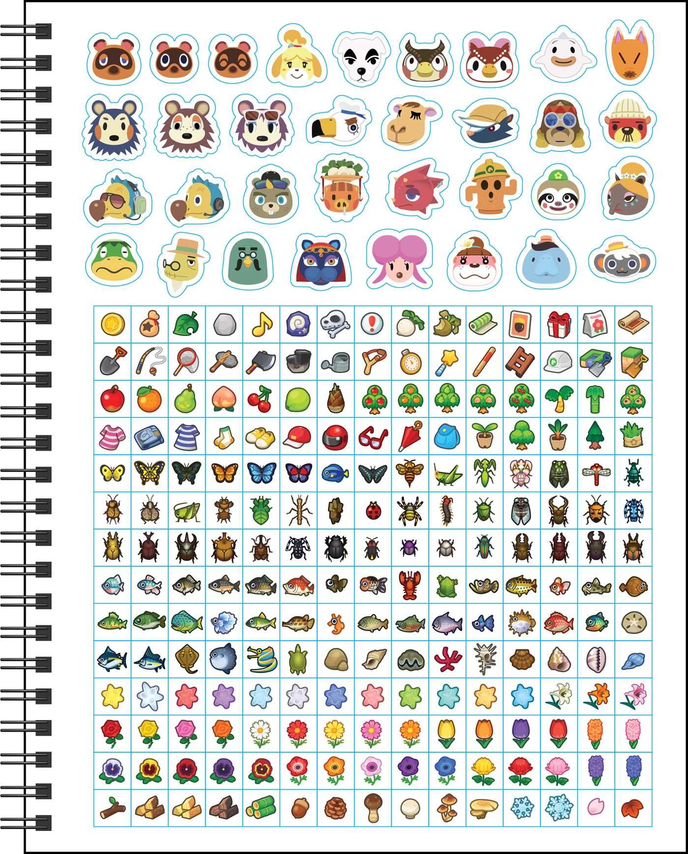 Animal Crossing 16-Month 2023-2024 Weekly/Monthly Planner Calendar