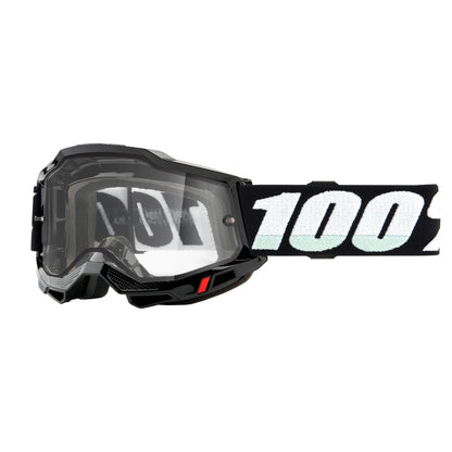 100% Accuri 2 Enduro MTB Goggle Black / Clear Lens