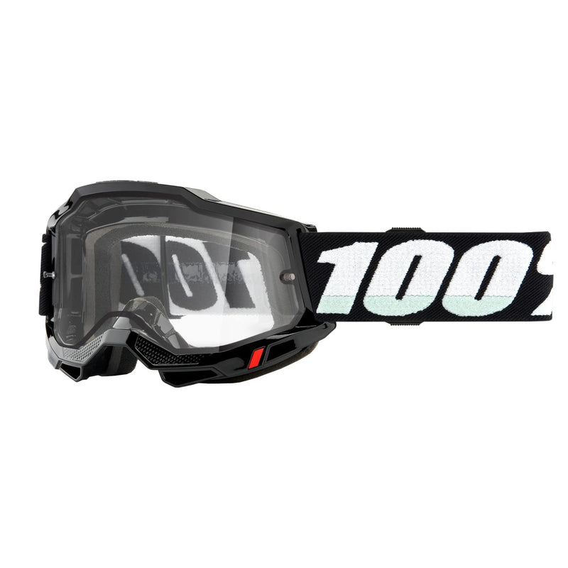 100% Accuri 2 Enduro MTB Goggle Black / Clear Lens