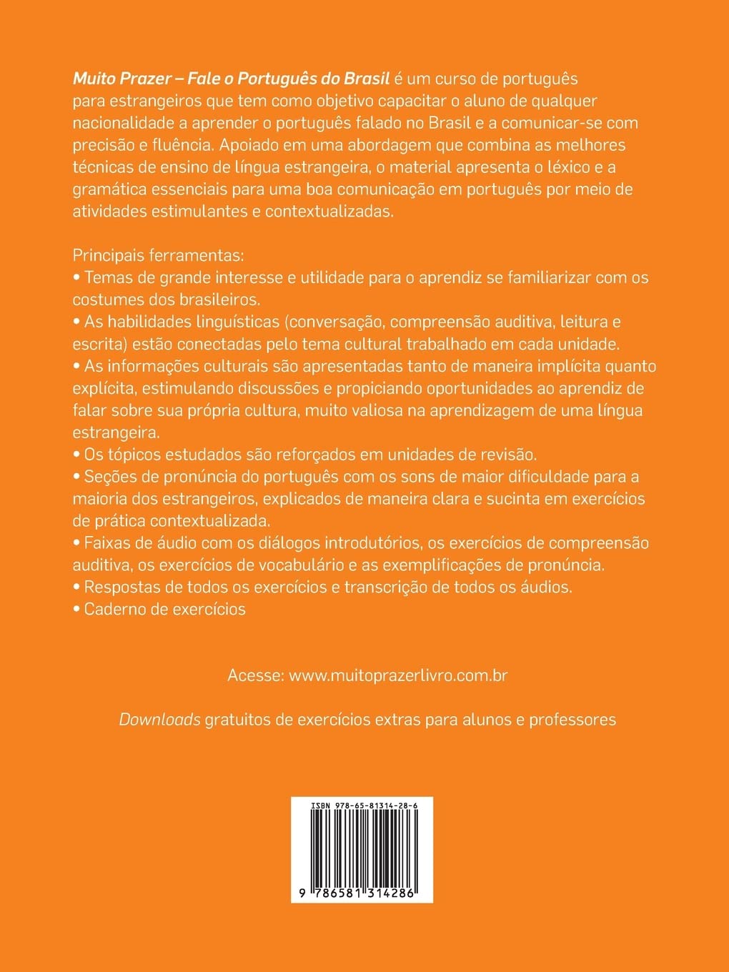 Muito Prazer - fale o português do Brasil - livro 2