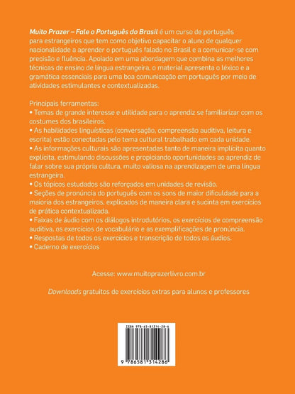 Muito Prazer - fale o português do Brasil - livro 2