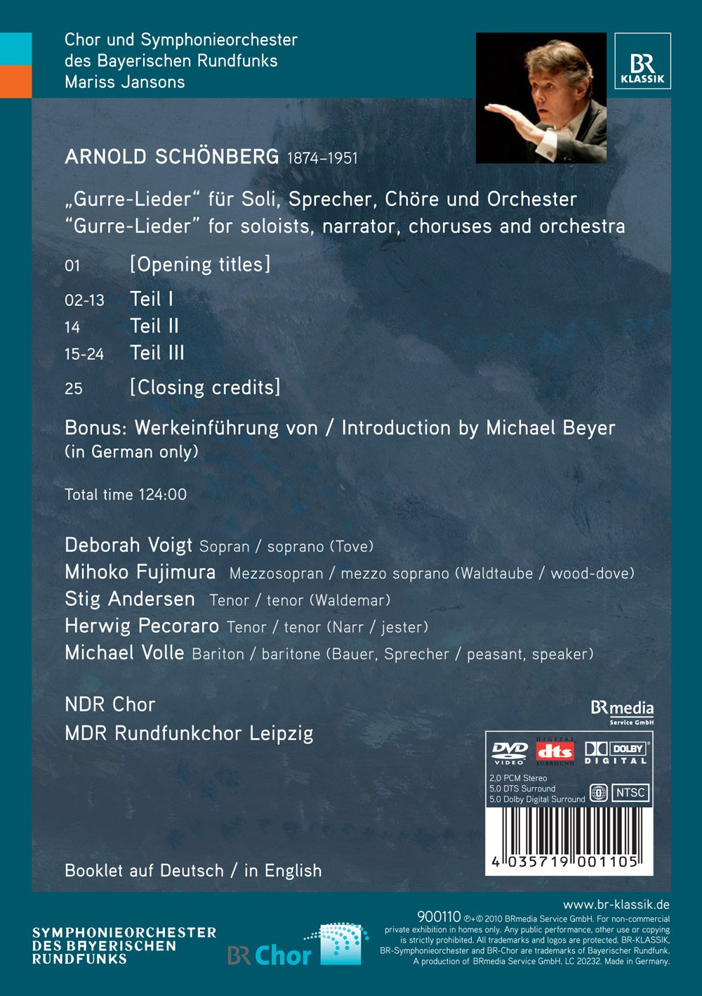 Schoenberg: Gurre-Lieder [DVD] [2011] [NTSC]